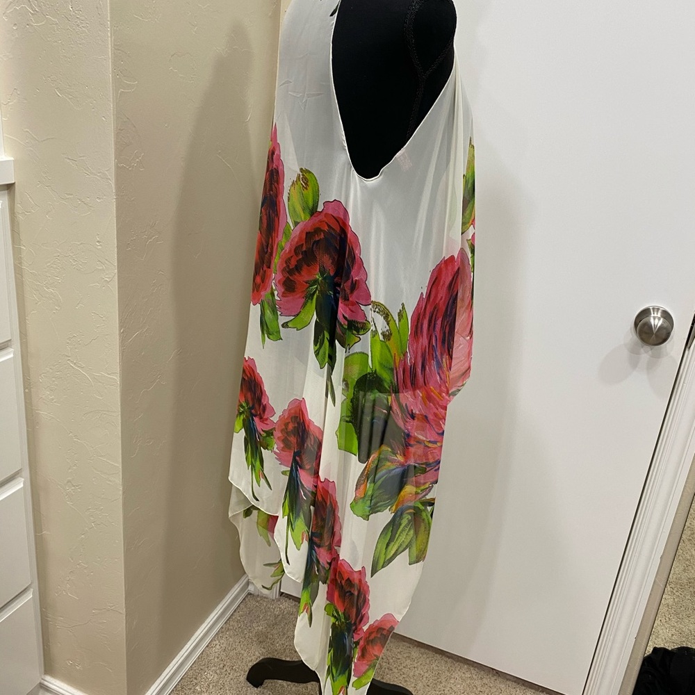 Large print floral kimono- One Size